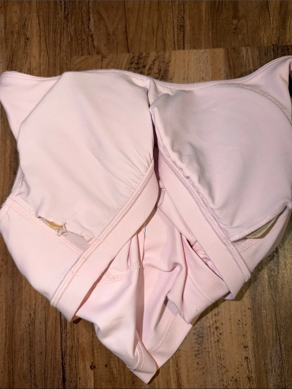 Lululemon light baby pink matching set
